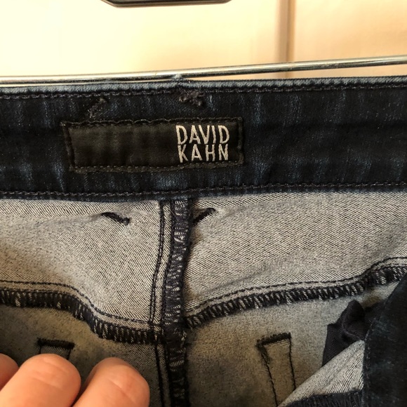 David Kahn Mickayla Skinny Jeans Dark Indigo - Picture 4 of 5